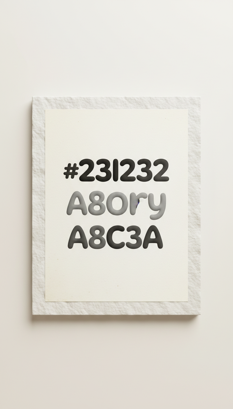 Soft Typography Quote Poster