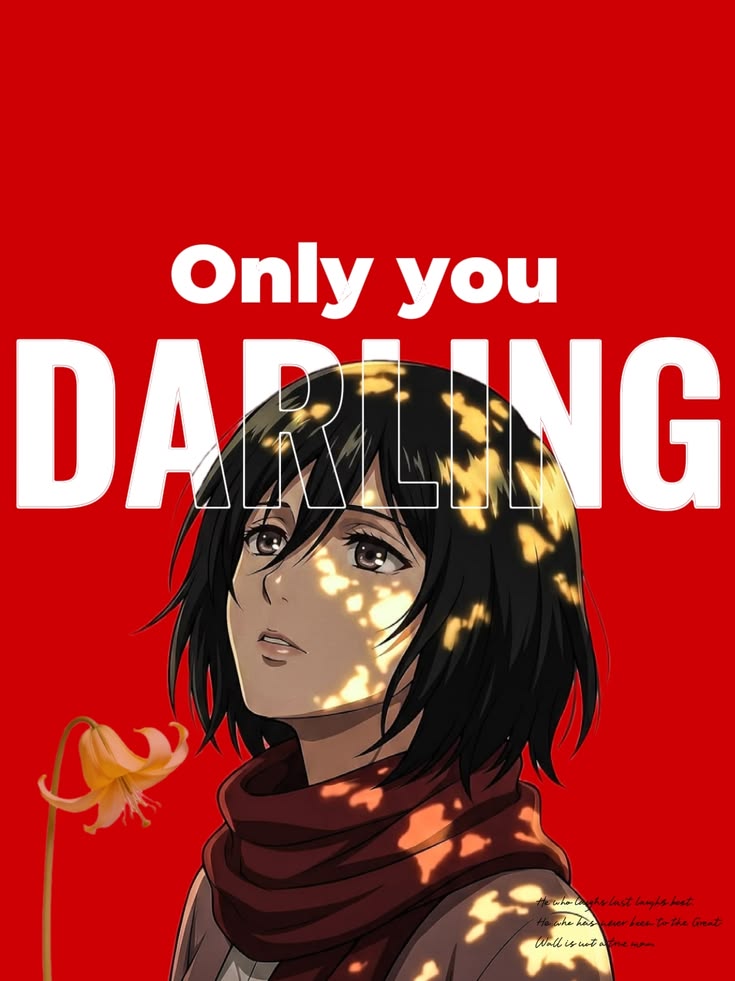 Mikasa With Scarf