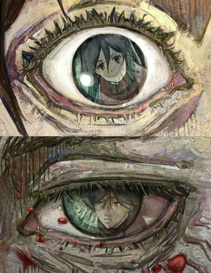 Eren and Mikasa